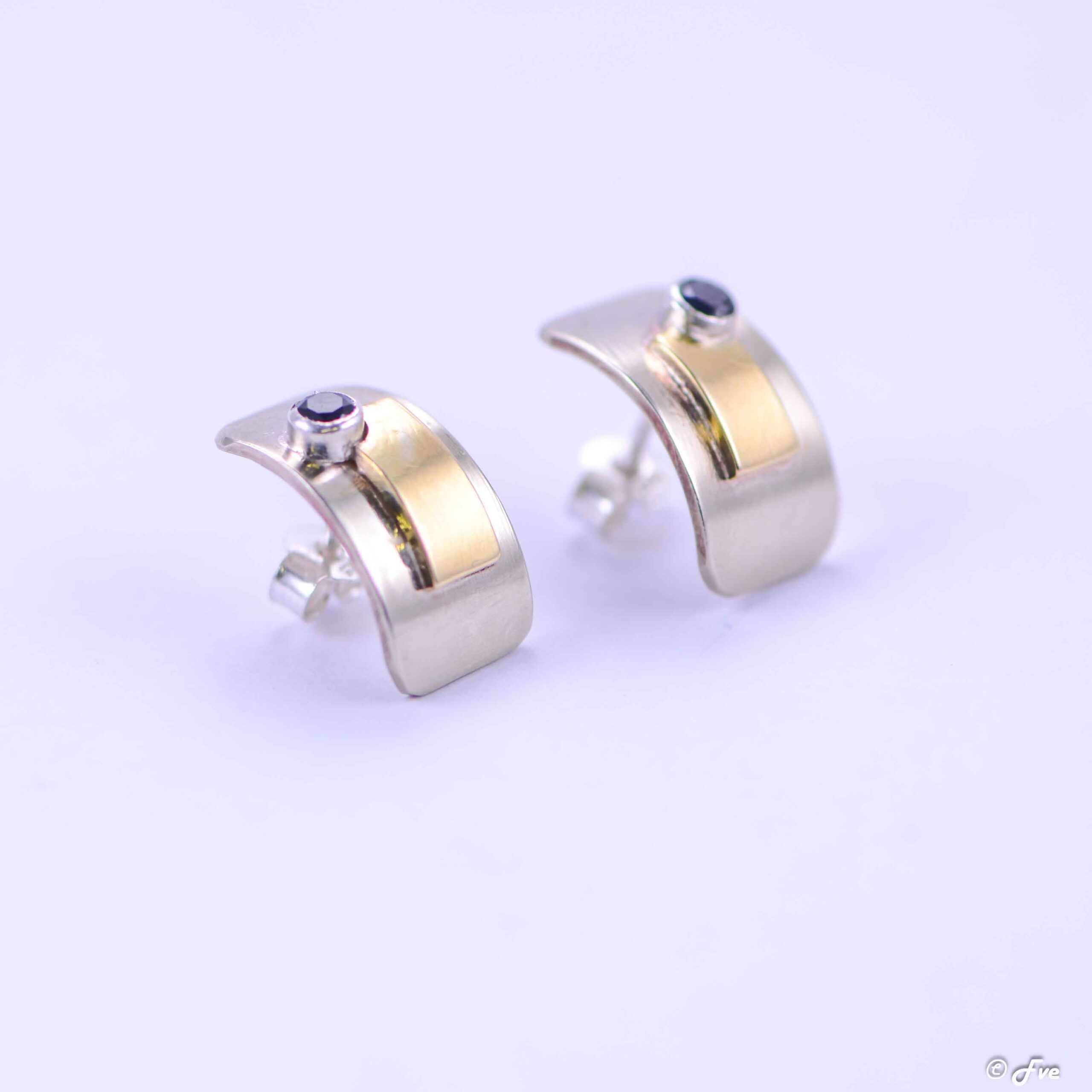 Vierkante ring met Saffier - Afbeelding 7